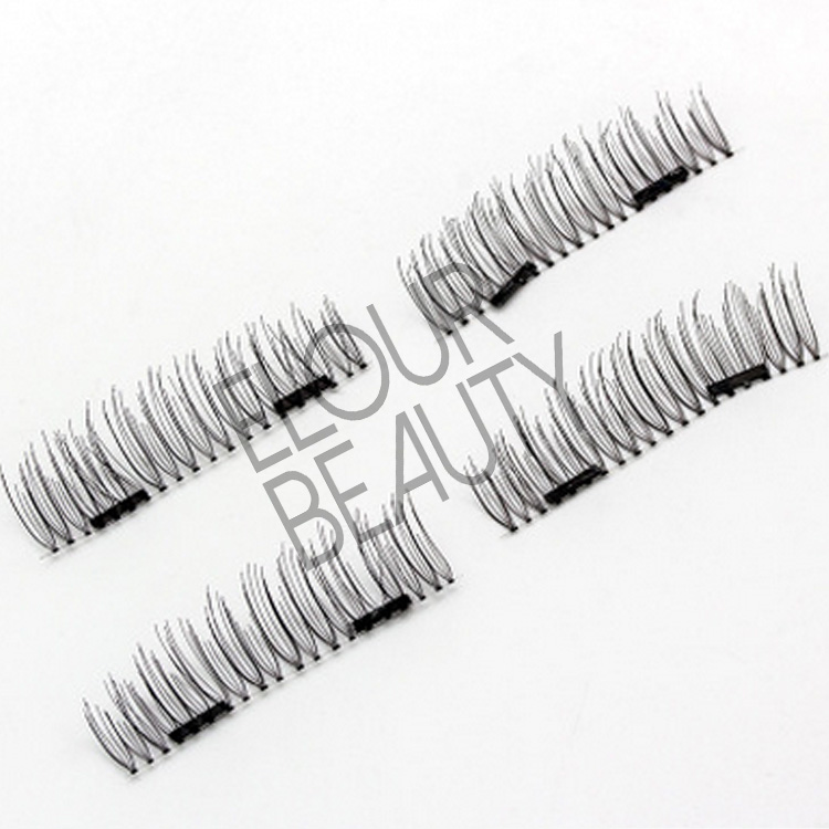 Invisible band magnetic eyelashes100% handmade China EA10